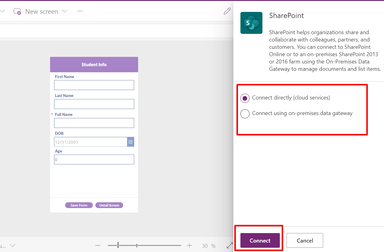 Creating Connections and Configuring Data Sources